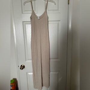 H&M Light Beige Jersey Dress